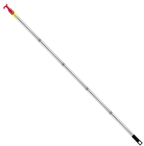 Dachfenster stockhaken Stange für Dachboden Haken Bodentreppe - Bodentreppe Ziehhaken mit Ziehstab, 5-teilige Stange Dachboden Haken, 139 cm, Dachbodenluke öffnen/schließen