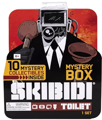 Skibidi Toilet Mystery box With 10 mystery surprises Officially Licensed Skibidi Toilet Merch