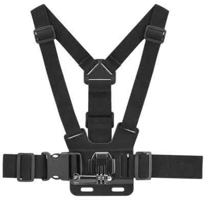 Ceinture de Montage de Sangle de Poitrine réglable Fymile Compatible avec et caméras d'action Accessoire de Photographie POV
