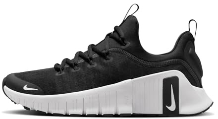 NIKE Free Metcon 6 Damen Sneaker Gym Fitness Workout Schuhe, schwarz / weiß, 39 EU