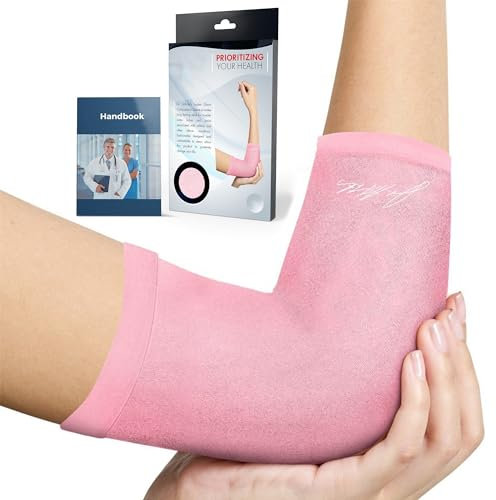 Dr. Arthritis Coudiere Tendinite Rose pour Femme Conçue par un Médecin - Attelle Coude pour Soulagement de la Tendinite Coude et Autres Affections du Coude [Taille L]
