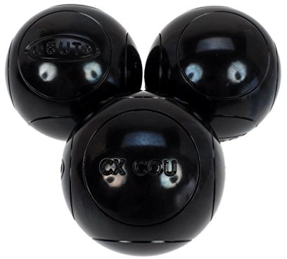 OBUT Kugel, schwarz, Cx Hals – 74 mm – 690 g – Streifen 1