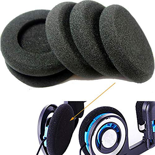 6pcs 2 Earphone Ear Pads 50mm Sponge Foam Pads Cushions for Koss Porta Pro PP PX100 PX80 PC131 PX200 for Sony Sennheiser Philips AKG Headphones