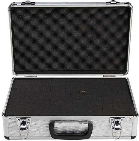 Youyijia Flight Case Aluminium Flight Case Lockable Key Camera Storage Box | Large, heavy-duty, lockable tool storage case (keys included); suitable for storing photography equipment