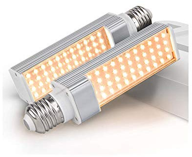 KSTYLE 45W LED Grow Light Bulbs E27 Head Replaceable Plant Bulb for Plants Full Spectrum Plant Grow Lamp for home Indoor Rotated Plants Bulbs Seedling Growing and Fruiting,44LED
