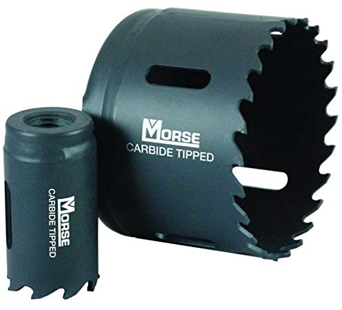 M.K. Morse Holesaw 102mm Carbide Tipped Bimetal M42 High Speed Steel