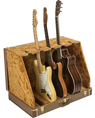 Fender Classic Series Kofferständer, 5 Gitarren, Braun