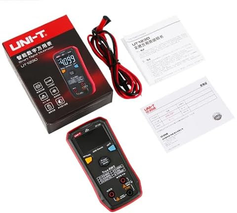 UNI-T UT123D Digital Smart Multimeter NCV EBTN Display DC/AC Current Voltage Meter Capacitance Resistance Meter Multi Tester