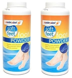 SDMAX Foot Powder Talc, Foot Odour Eliminator, Odour remover, and eliminator, Soothes Refreshes, Eliminates Odour Soft Feet, Stinky Feet Freshener Talc, (PACK OF 2)