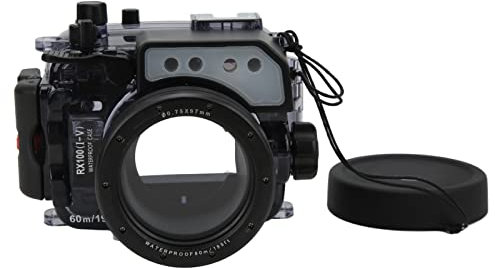 Custodia protettiva subacquea per fotocamera, custodia impermeabile subacquea per fotocamera