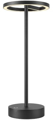 VINOLINA ONE, Tischleuchte, Akku, IP54, 2700K, TOUCH, schwarz