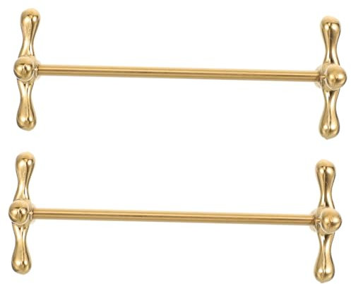 IMIKEYA 2St Essstäbchenablagen aus Metall Tischaufsätze für Hochzeiten Besteck Küchenutensilien Essstäbchenablage aus Edelstahl Essstäbchenhalter Schreibtisch Geschirr Stift ruhen