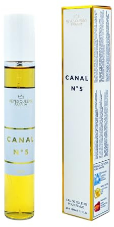 GECO Green ECOmmerce - Donna Canal N55 Eau de Toilette 33 ml – Profumo per Capelli Donna classico e intramontabile con note cipriate e ambrate, perfetto per chi ama uno stile elegante e sobrio