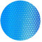 Solar Swimming Pool Cover 15ft Round Thermal Heart-shaped Foam Film Covers for Inground Above Ground Swimming Pool Cover