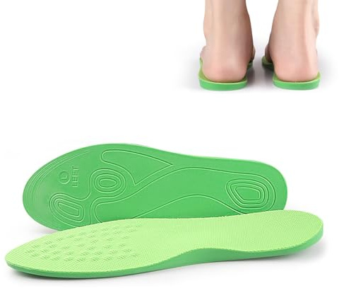 JSHshield Supination Innersulor för Män Och Kvinnor, Arch Support Inserts, Corrective Side Heel Wedge Innersulor för Att Korrigera Platta Fötter, O/X Ben, Bow Ben, Knäsmärta, Foot Alignment