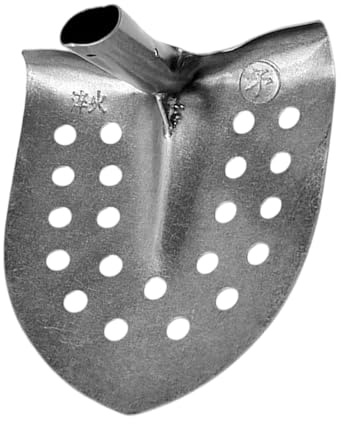 Gissroys Pala de drenaje de acero de alto rendimiento con mango ergonómico para una eficiente pala de jardín de aguas residuales