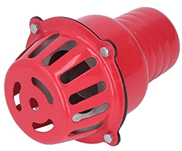 Aolidsive Rückschlagventil für Motorwasserpumpe, Fußventil aus Aluminiumlegierung für Benzinmotoren, 3 Zoll Größe, Ideal für Ölpumpenanwendungen
