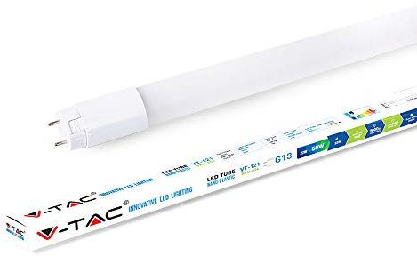 LED Tube Samsung Chip, 120Cm 18W G13 Nano Plastic 6400K