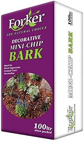 Just Grow Decorative Mini-Chip Landscape Bark - 100 Litres Produced from sustainable Irish forestry