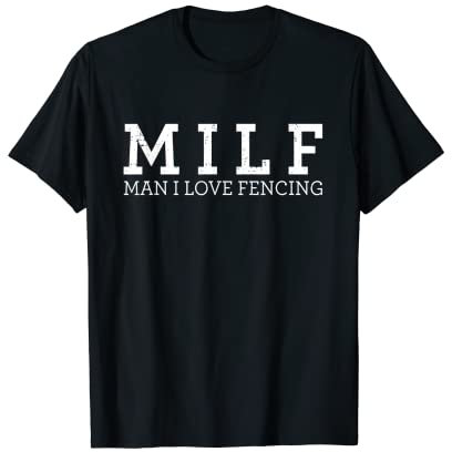 Fencing Shirt I Man I Love Fencing Lustiges Fechten Geschenk Fechter T-Shirt