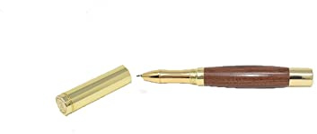 Holz Rollerpen Tintenroller Roller Pen mit Schraubkappe Schwarznuss fountain pen Holz Handarbeit Pen Geschenk Geschenkidee Unikat handmade Schreibgerät