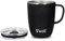 S'well Mug with Handle, Black Onyx, 350ml. Vacuum Insulated Stainless Steel Travel Mug with Handle