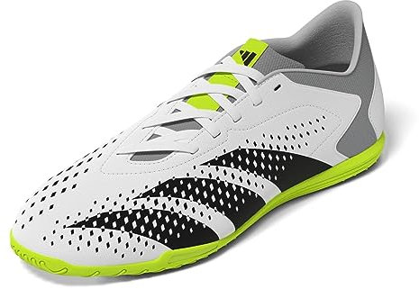 Adidas Football Shoes (Indoor) Predator Accuracy.4 In Sala, FTWR White/Core Black/Lucid Lemon, GY9986, 12