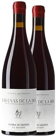 Landi Las Uvas de la Ira Vino del Pueblo Garnacha Méntrida 75 cl Vino tinto (Caja de 2 Botellas de 75 cl)