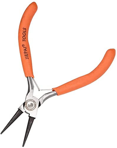XYWHPGV Round Nose Pliers 5 Inch Jewelry Pliers Tool with Comfort Grips(229a6 a2082 83ae1 56cac a985b f3b0a