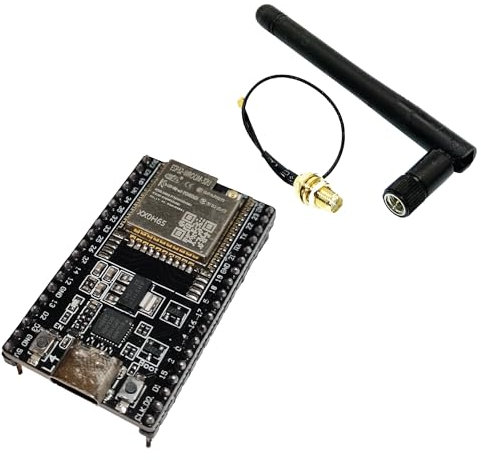 Scheda ESP32-DevKitC V4 USB-C con modulo ESP32-WROOM-32U con antenna esterna - WiFi, Bluetooth 4.2