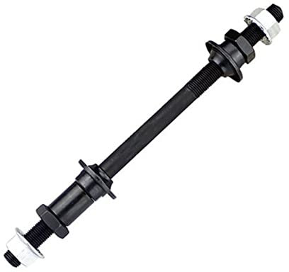 Wedhapy Fahrradrad Hubachse Heck Fester Spindelwelle Hebel Bergzykling -Zubehör 180 mm Fahrrad Spindelwelle Heckradrad Achse Rad Hub Achse vordere Fahrradradachse