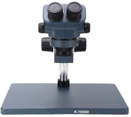 Lötmikroskop, 7- Bis 50-fache Vergrößerung, Lötmikroskop mit WF10x22 Weitwinkelokular, Dual-Weitwinkelokular für Stereomikroskope