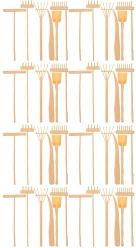 LALAFINA 8 Sets Plastic Table Rakes Set Zen Garden Tools Mini Rake Crafts Table Adornments Zen Sandbox