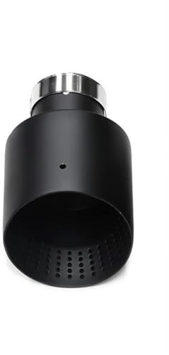 DFJOSF Auto-Endrohre 1 Stück 304 Edelstahl Einzelauspuffspitze Für Golf 7 MK7 Für GTI Für Golf R 60mm 63mm Universal-Auspuffdüse Auspuff Blende(ID63MM OD114MM)