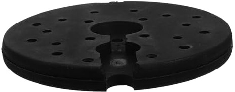 Uonlytech Base Per Lampada Da Tavolo Peso Appesantito, Base Rotonda in Metallo Ø240 Mm Per Lampade Da Terra e Scrivania, Supporto Stabile Per Arredamento Casa e Ufficio