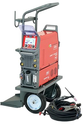 Ideal Expert TIG 302 AC/DC PFC Pulse Pro5 LCD W – Professionelles Inverter WIG Schweißgerät mit Pulsfunktion, Kühler, Wagen und Synergie-Modus für präzises Aluminium- und Stahl-Schweißen bis 300A