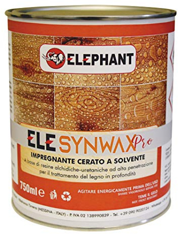 750 ml | Imprägnierung gewachst Kunststoff Synt Lösungsmittel für Holz – Ele SynWax PM