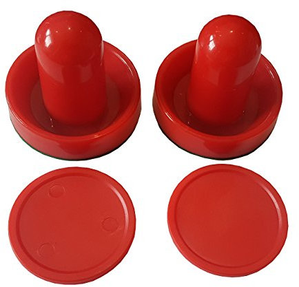 Charlsten Mini Air Hockey Set - 2X Pusher 59 mm + 2X Puck 50 mm