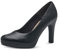 Tamaris Women Classic Court Shoes, Ladies Court Shoes,TOUCHit-Footbed,Comfortable,Wedding Pump,Evening Shoes,Festive,Elegant,Black MATT,38 EU