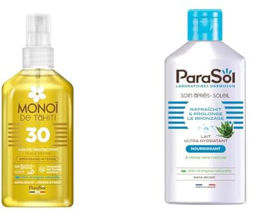 ParaSol Spray Monoï de Tahiti 30 FPS & Lait après Soleil Ultra Hydratant