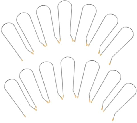 SOIMISS 20stücke Haarwicklerclips Metall U-form Ersatz-lockenwickler-clips für Elektrische Lockenwickler mit Sicherem Halt für Langanhaltende Locken und Einfacher Austausch