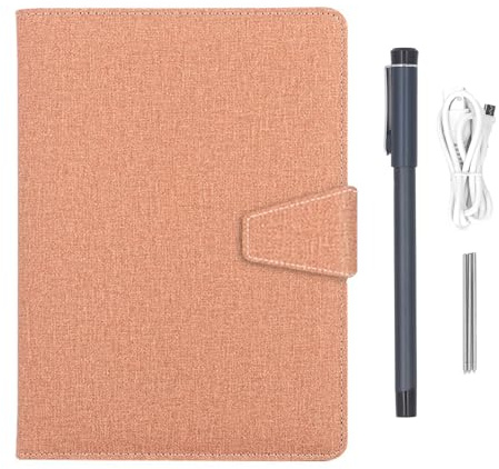 Topiky Digital Pen Writing Set, Real Time Sync Digitizing for Paper Notes Meeting Convert to Text Storing Sharing, 3 in 1 Design, Digital Notebook with Smart Pen (Brown)