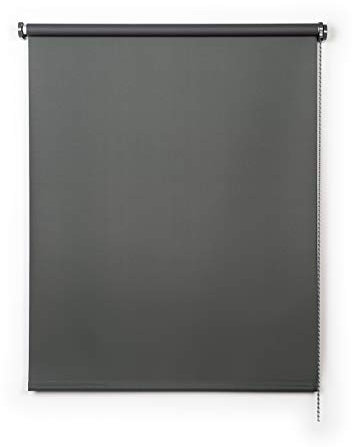 STORESDECO Verdunklungsrollo 250 H x 200 B cm mit Bohren - Thermo Fenster Rollos für Innen & Außen Schützt vor UV- & Infrarotstrahlen - Kindersicheres Verdunkelungsrollo für Fenster & Türen
