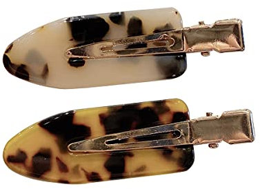 Clest F&H 2 pièces/ensemble pinces à cheveux sans pli pinces marron sans pli épingles à cheveux styling pinces à cheveux pour filles femmes