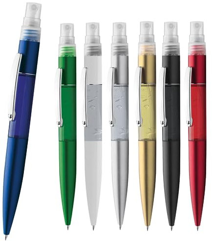 Hole Gadget ® | Penne Personalizzate Pubblicitarie con Spray Ricaricabile, Ideali come Gadget Personalizzati Promozionali per Aziende, Fiere ed Omaggio a Clienti, Matrimonio o Compleanno PD080 (400)