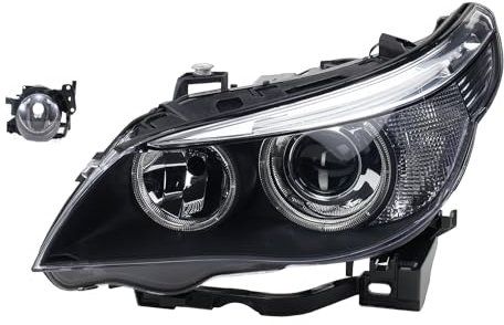 Johns, Scheinwerfer passend für BMW 5er E60 E61 01/05-03/07 Xenon D2S H7 Links + Nebel.