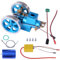 DUZU Motor Bausatz, Benzin Verbrennungsmotor Modellbau, Mini Metall Motor Engine Kit für Technikbegeisterte