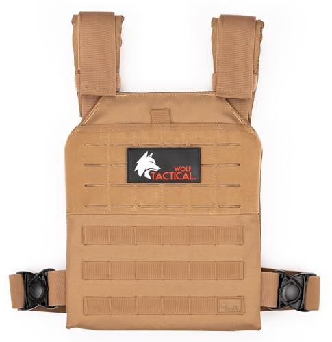 WOLF TACTICAL Einfache Gewichtsweste (hellbraun)