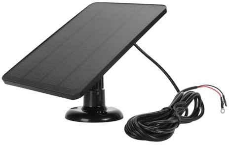 10W Solar Panel for Ring Video Doorbell for Google Nest, IP66 Waterproof Weather Resistant Outdoor with Bracket, Charging Cable, Time Saving Convenient Outdoor Camera Charger