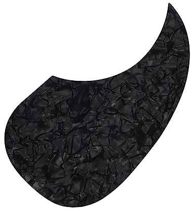 Homoyoyo Praktisches Pvc Schlagbrett für 40/41 Zoll Akustikgitarre Schlagfeste und Kratzfeste Gitarren Schlagbrett mit Dekorativem Effekt